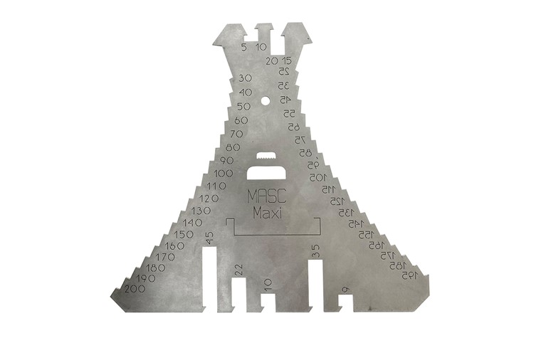 MASC Tracette à zinc "MAXI" 5 - 200mm